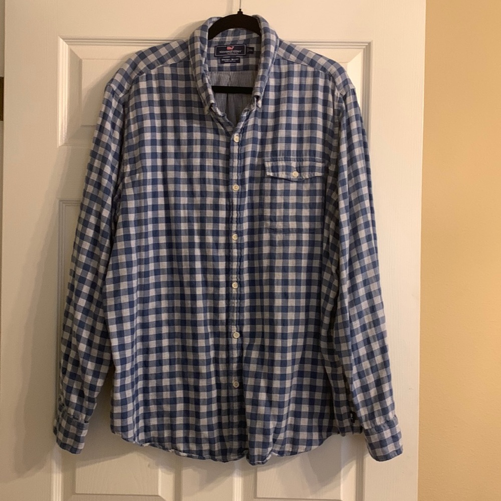 Vineyard Vines Checkered Crosby Shirt